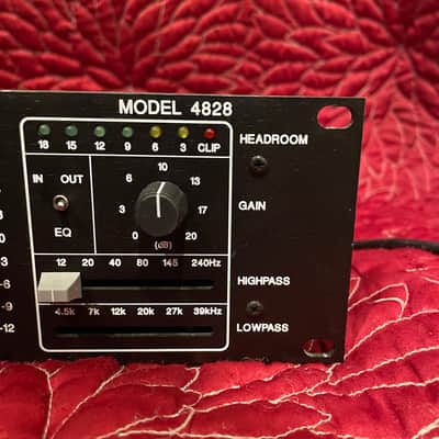 White Instruments 4828 Graphic Equalizer made in USA image 2