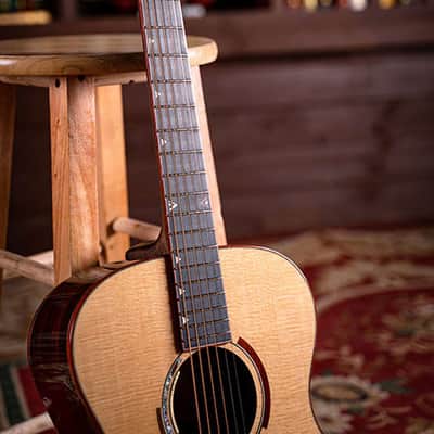 Cort Abstract Delta w/Case - Master Grade Solid Sitka Spruce Top image 4