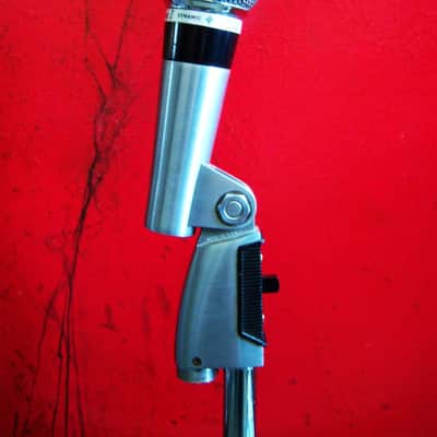 Vintage 1970's Shure 565S Switchable Cardioid Dynamic Microphone Low Z w accessories 565 565SD 566 image 11