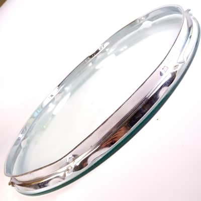 Ludwig 18"8Lug Floor Tom Drum Batter Rim/Hoop Triple Flange Vintage 60-70s 1.6mm image 2