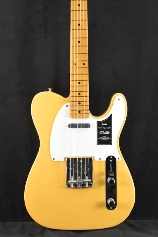 Mint Fender Vintera III Late '50s Telecaster Butterscotch Blonde Maple Fingerboard