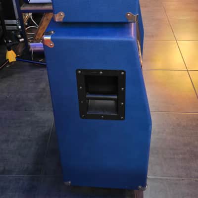 The Valve THE VALVE AMP 100W Head + Matching 4x12 Cab (3-Channel, MIDI, EL34) — Hand-Wired Italian Boutique 20 - Dark Blue image 3