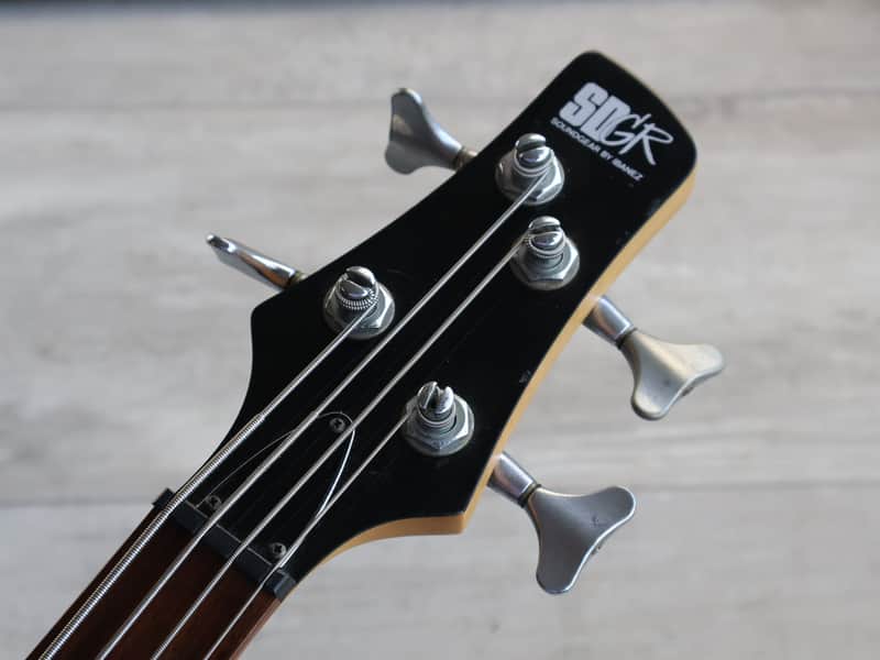 1996 Ibanez Japan SR370 SDGR Soundgear Bass (Black) | Reverb