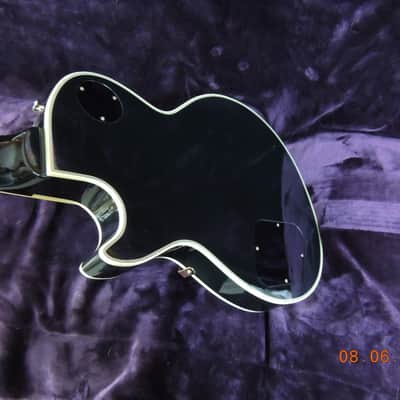 Edwards  E-LP-130CD/P "1954" Black Beauty with Case. WCR P90's! image 14