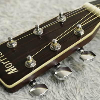 Rare Beautiful condition '80s made Vintage Acoustic Guitar MORRIS W-60 Solid Spruce Top w/Hardcase Made in Japan image 13