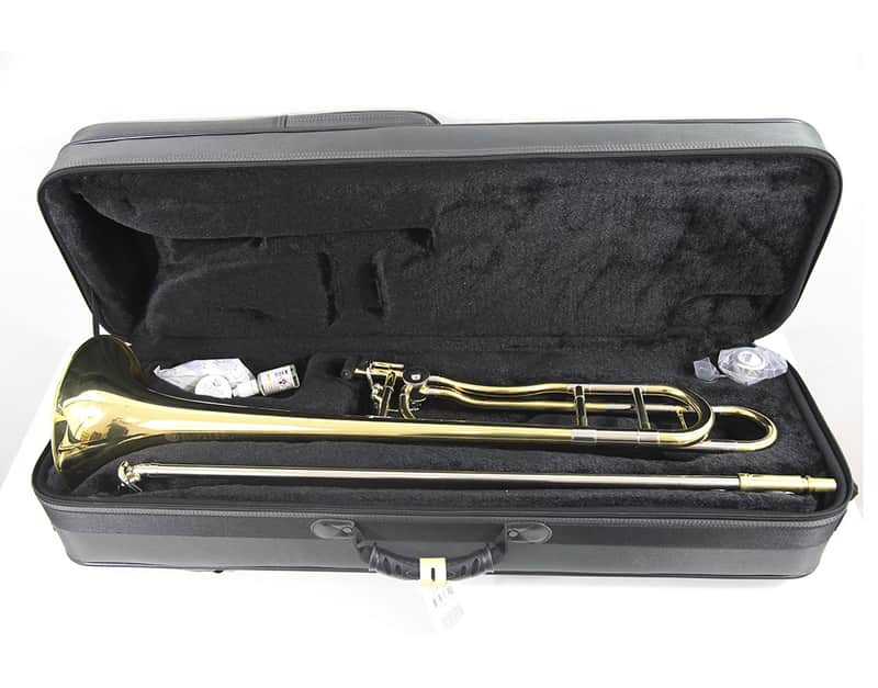 Jupiter JTB1150FRQ Bb/F Tenor Trombone - Gold image 1