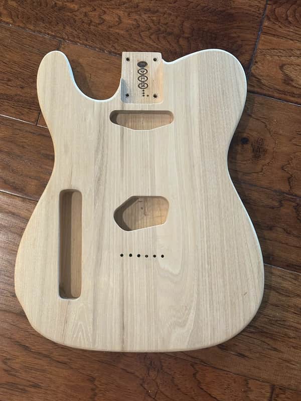 Lefty Eden Telecaster Ash Body Unfinished image 1