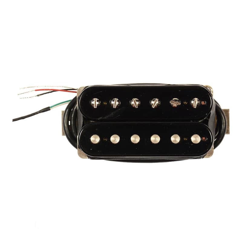 Bare Knuckle The Mule Humbucker Bridge Pickup 50mm 4-Conductor Short Leg Unpotted Black image 1