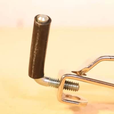Slingerland Shur Grip Tempo Block Mount Nickel Vintage 1930's image 5