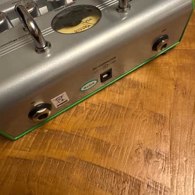 Boxed Ashdown FSNM2 Nate Mendel Double Drive Bass Distortion Pedal 2010s - Silver image 3