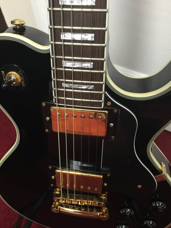 Greg Bennett By Samick Avion AV 7 (Les Paul Style) Ebony | Reverb