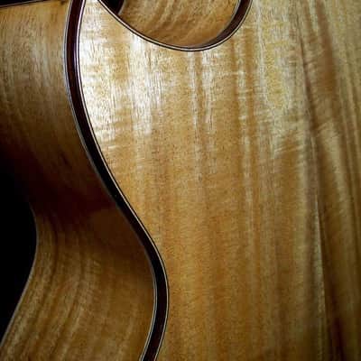 Blueberry Handmade Acoustic Guitar Grand Concert image 6