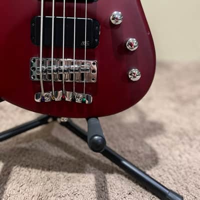 Warwick RockBass Streamer 5-String Bass - Satin Maroon image 6