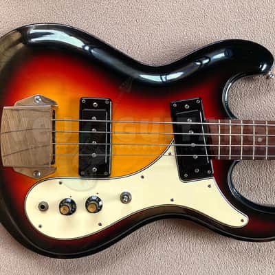 ARIA DIAMOND 1720 BASS c.1971 - w/HSC - UNIVOX HI-FLIER PHASE II MIJ image 1