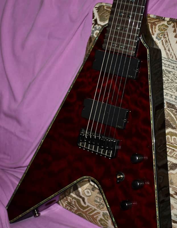 Schecter Hellraiser 8-String Flying V image 1
