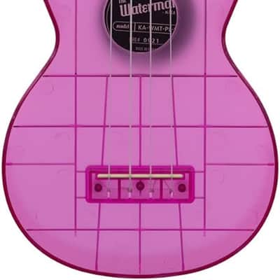 Kala KA-WMT-PL-S Soprano Waterman Sea Glass Ukulele - Amethyst Purple image 2