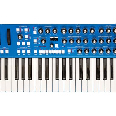 GS Music Bree6 Keyboard 37 Analog Polyphonic Synthesizer (Blue) [DEMO] image 1