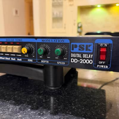 PSK DD-2000 Echo Delay Modulator - As Is image 7