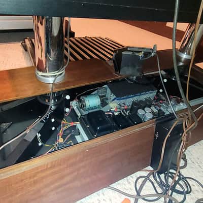 HAMMOND X-66 Organ in MINT, W/122 LESLIE w/Auto-Vari 64 drum machine all mint/w/video image 19