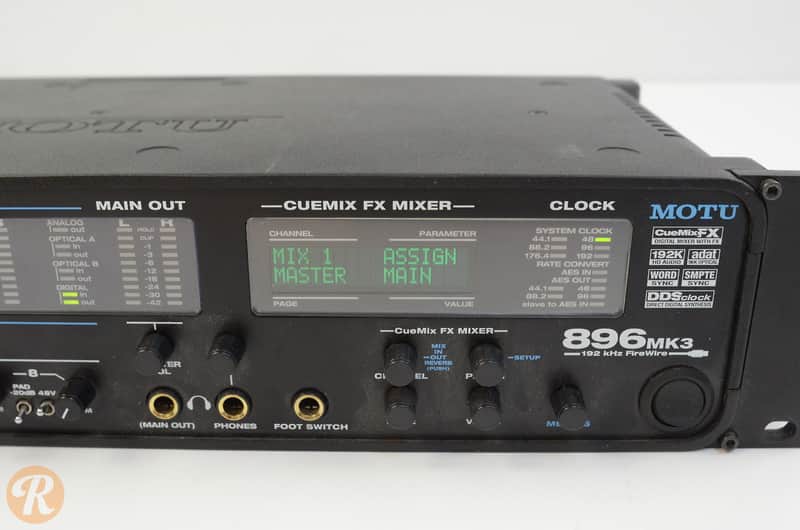 MOTU 896 Firewire Audio Interface | Reverb