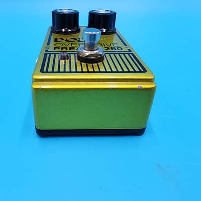 DOD Overdrive Preamp 250 Gold Guitar Effect Pedal 90s Reissue Bass Distortion image 9