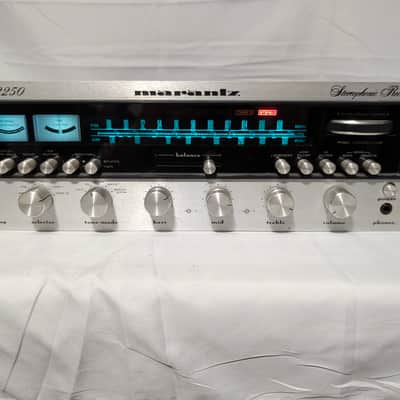 Marantz Model 2250 50-Watt Stereo Solid-State Receiver 1976 - 1977 - Silver with Wood Case MINT!! image 9
