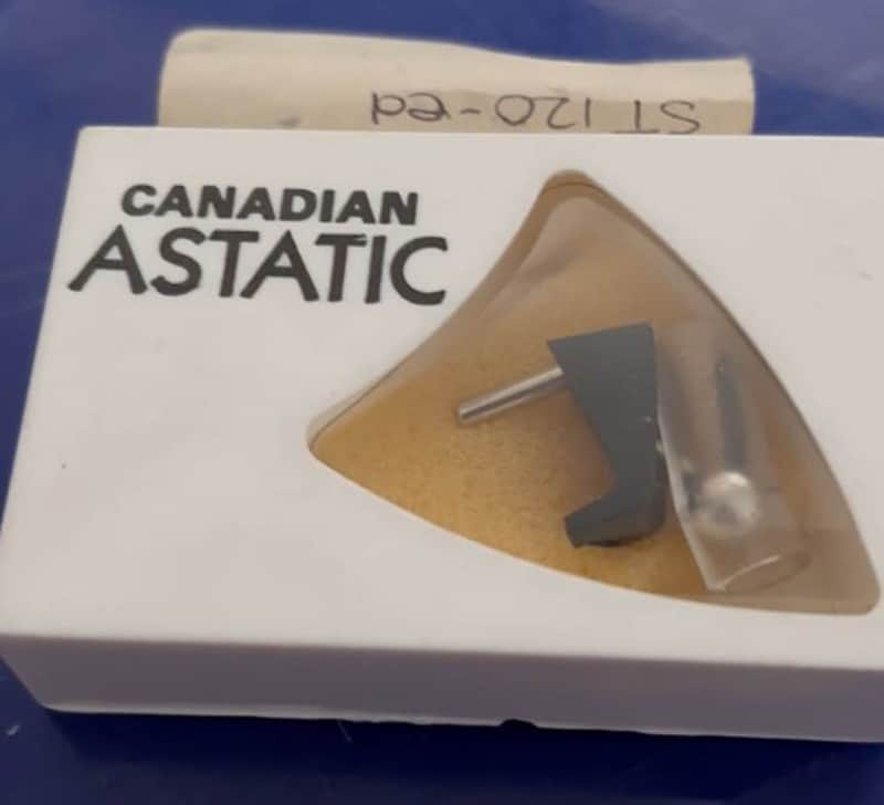Astatic ST120-ed Stylus/Needle for Turntable Cartridges ST-120 image 1