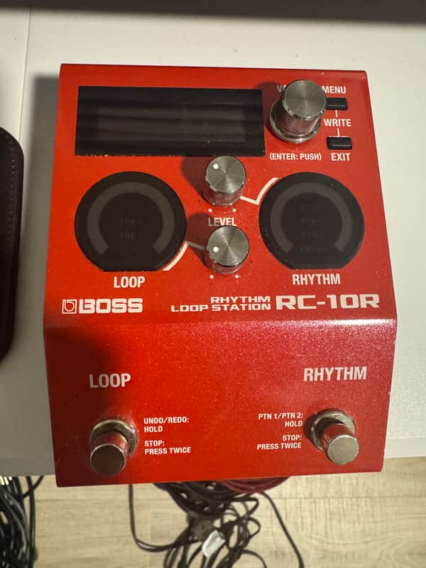 Boss RC-10R Rhythm Loop Station 2019 - Present - Red image 1
