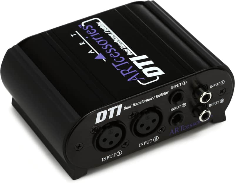 ART DTI Dual Transformer Isolator 2008 - Present - Black image 1