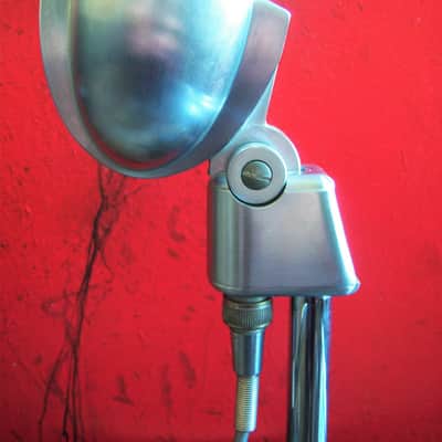 Vintage 1950's Turner 22X crystal microphone modified dynamic w period cable High Z harp mic image 6