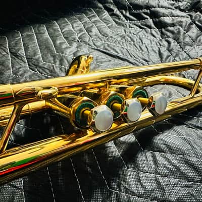 24k Gold Schilke S22HD Trumpet image 5