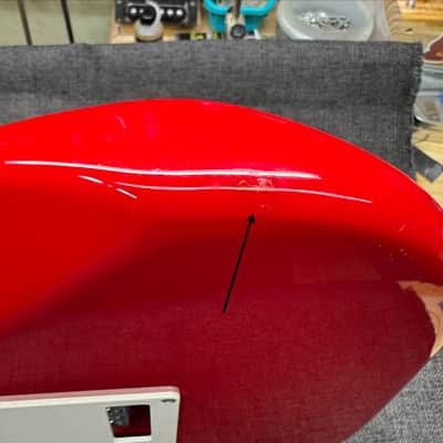 Squier Standard Stratocaster with System I Tremolo and Rosewood Fretboard 1987 - 1988 Torino Red image 16