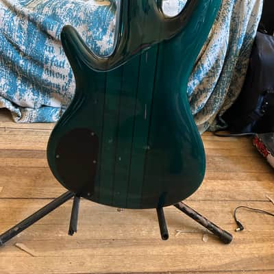 Ibanez SR1206-TT Standard Soundgear Bass 1994 - 1996 - Transparent Turquoise image 4