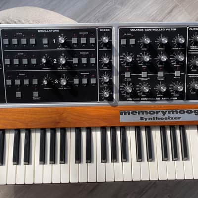 Moog Memorymoog 1982 - 1985 - Wood image 3