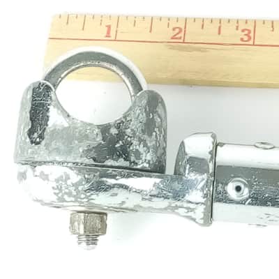 Ludwig L3074 Add-On Modular Single Tom Holder Pistol Ratchet Drum Mount Post 80s image 2
