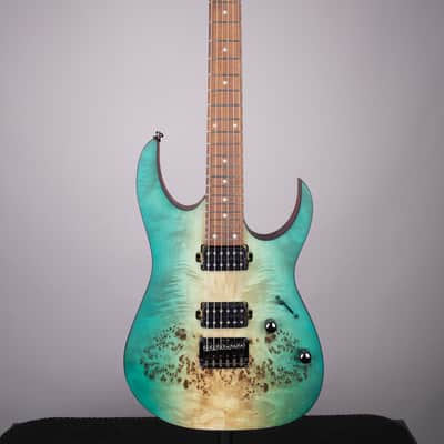 Ibanez RG421PB Electric Guitar - Caribbean Shoreline Flat with Jatoba Fingerboard image 2