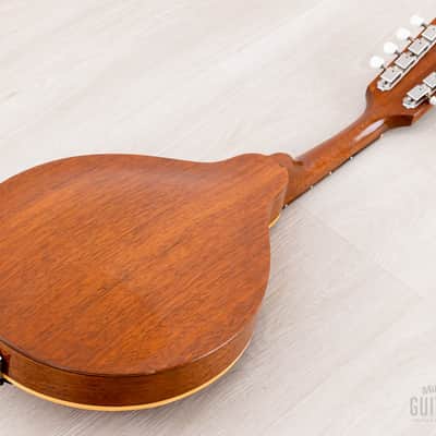 1954 Gibson A-40 Vintage A-Style Mandolin Natural, 100% Original w/ Case image 13