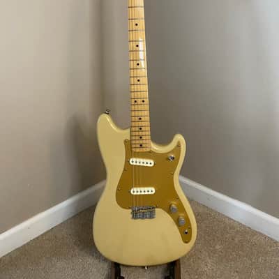 Squier Duo-Sonic - Desert Sand - Fralin Steel Pole 43 Pickups image 2