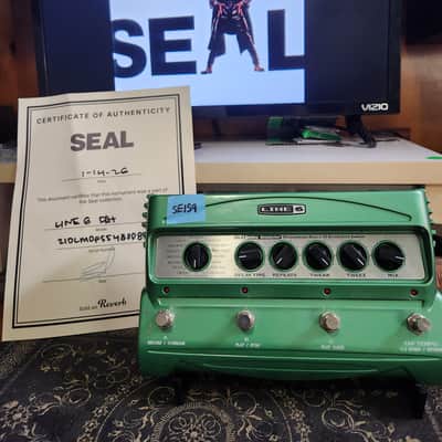 * Artist Owned!!! Line 6 DL4 Delay Modeler 1999 - 2021 - Green image 2