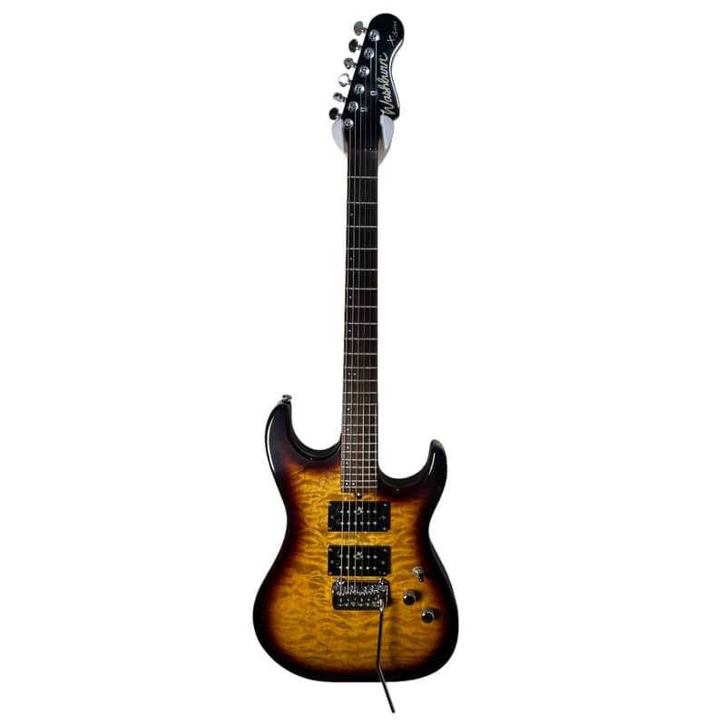 Vintage Washburn X Series Model X-22Q/VS Early 2000s - Tobacco Sunburst Quilted Maple Grover Tuners image 1
