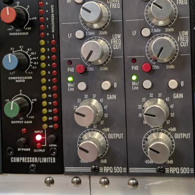 AEA RPQ500 Series 2 500 Series Mic Preamp Module with CurveShaper 2010s - Silver image 7