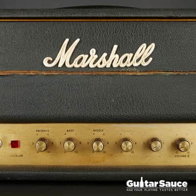 Marshall JMP 50 Small Box Metal Panel 1969 Vintage (COD AMP_00137) image 2