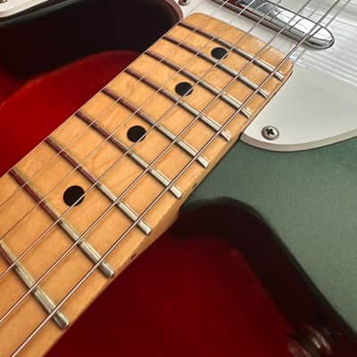 Fender Telecaster with Maple Fretboard 1976 - 1979 - Refinished (Green) image 5