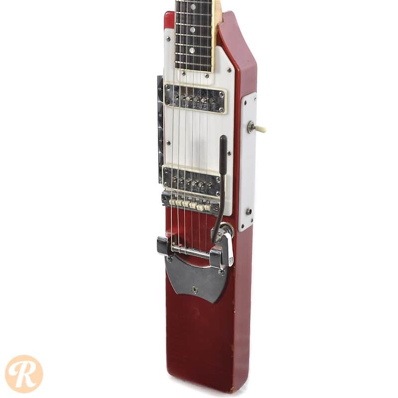 La Baye 2x4 Guitar Red 1967 image 2