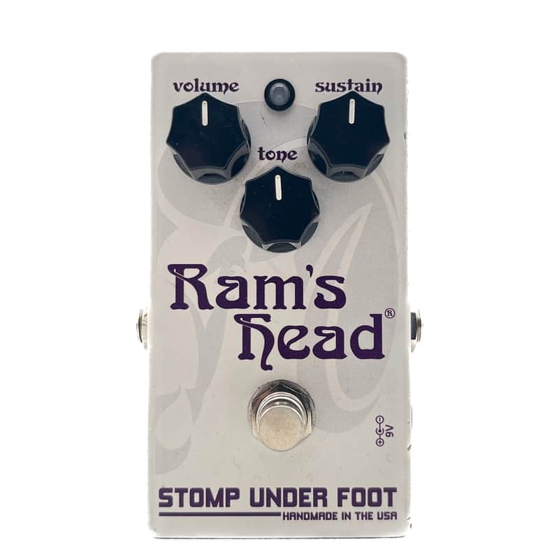 Stomp Under Foot Ram's Head Fuzz (Violet Version) 2010s White image 1