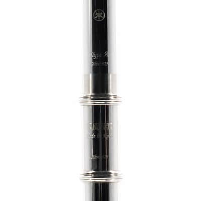 Yamaha YFL-897HSTCDR Custom Concert Flute in Sterling Silver SN 296 image 2