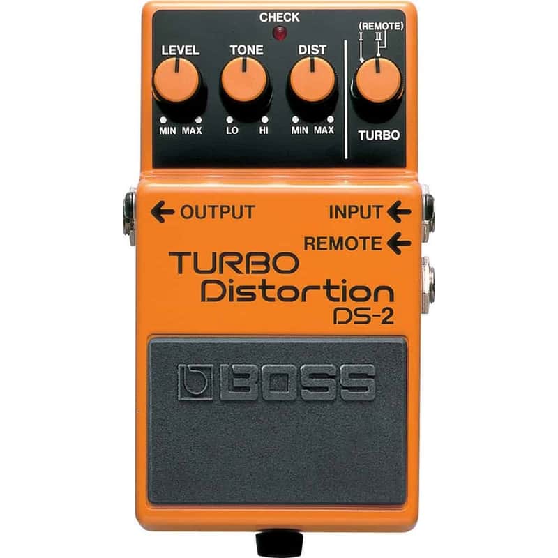 BOSS DS-2 Turbo Distortion Guitar Effects Pedal image 1