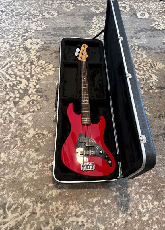 Fender JP-90 1990 - 1993 - Torino Red (US MADE BASS!) image 1