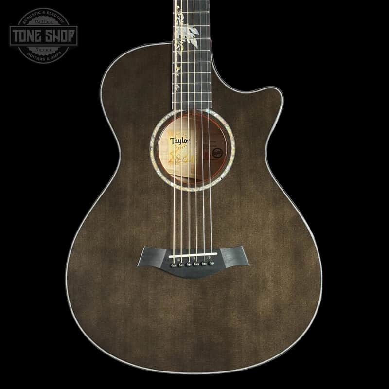 Taylor Custom Grand Concert 12-Fret Transparent Black w/case image 1