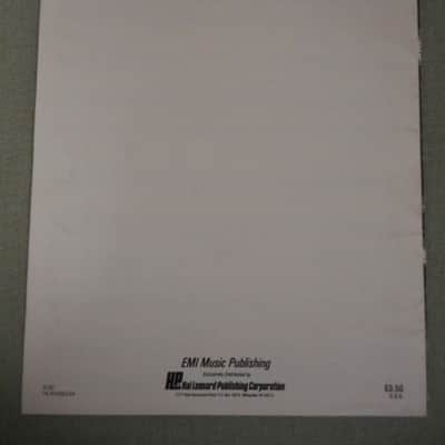 Hal Leonard Linda Ronstadt "Don't Know Much" Sheet Music 1980 image 2